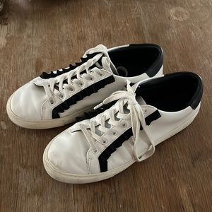 Tory Sport Ruffle Navy Sneakers